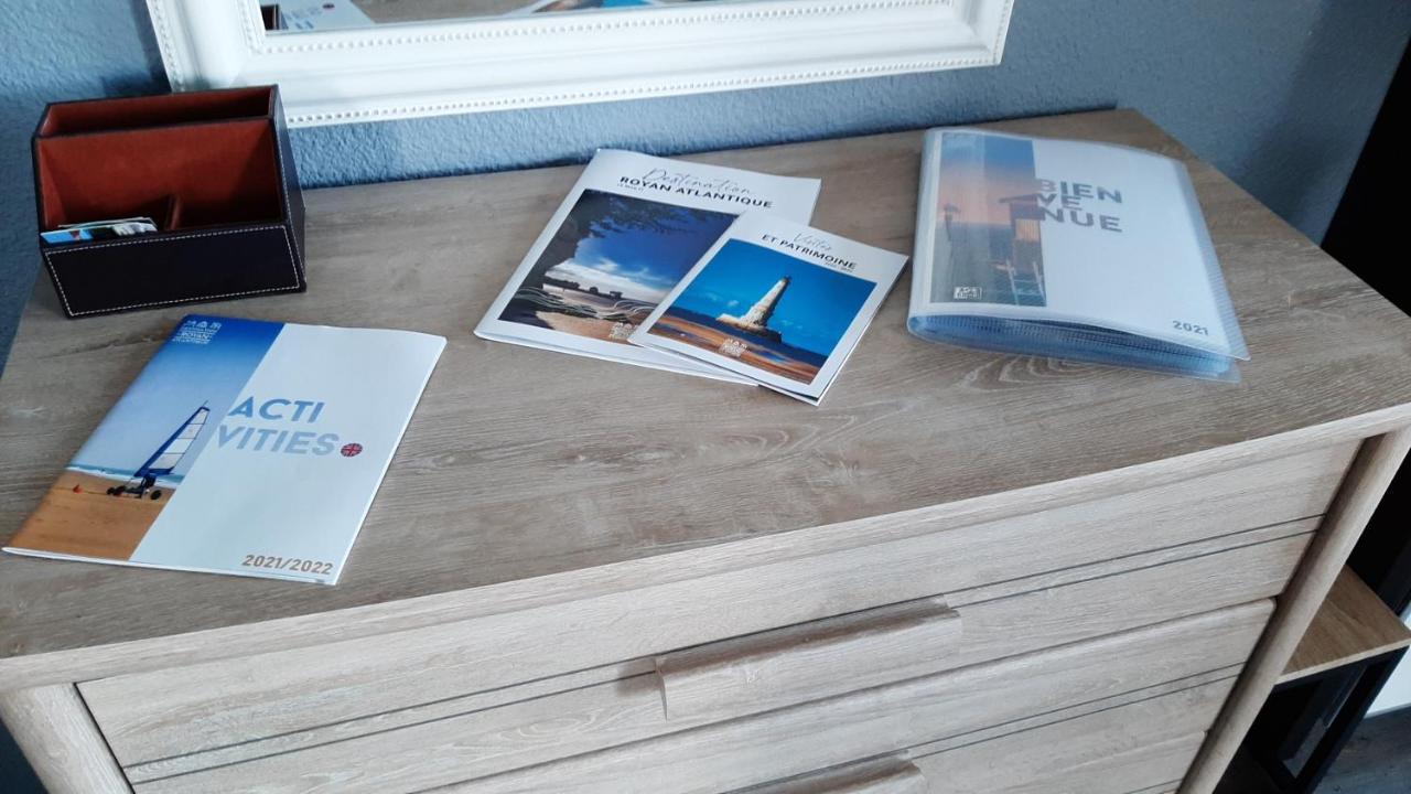 Le Petit Bleu De Didonne 28M2 150 M De La Plage Avec Balcon Saint-Georges-de-Didonne Eksteriør billede